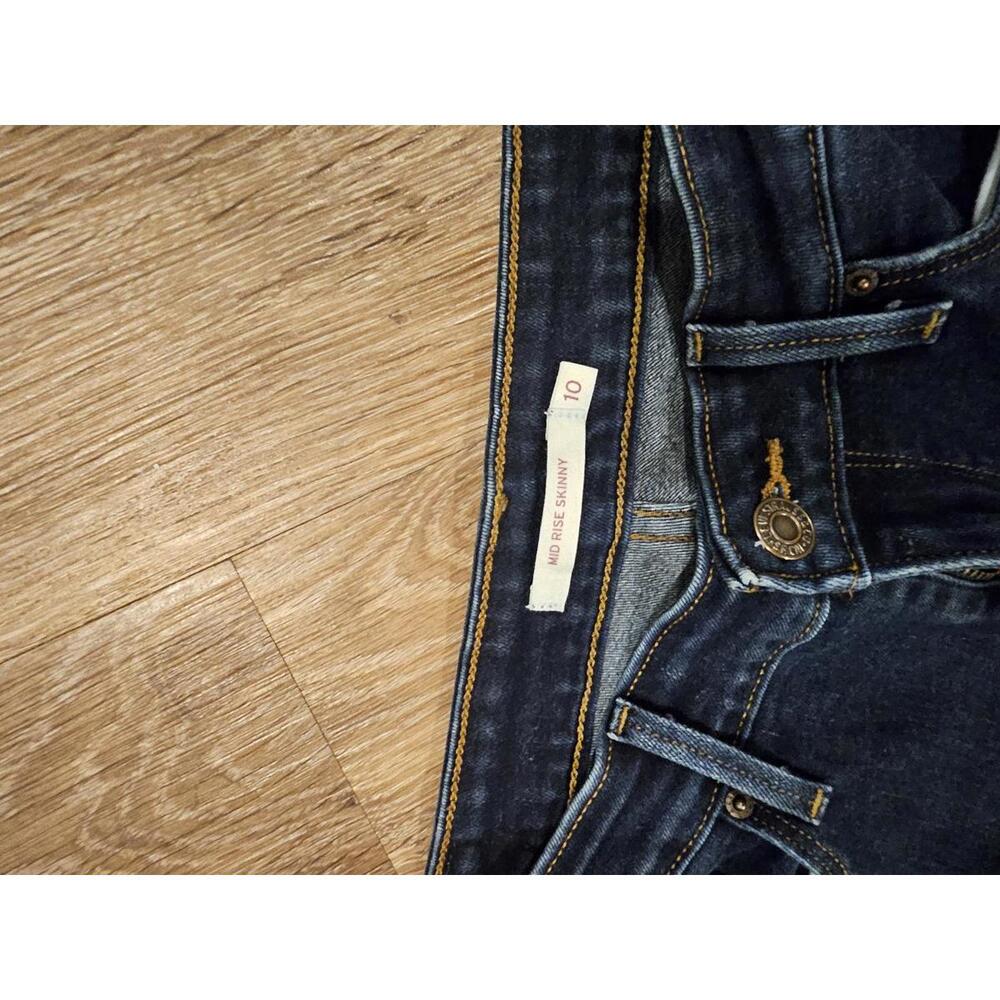 Levi's Mid Rise Skinny Jeans Size 10 - Picture 2 of 5
